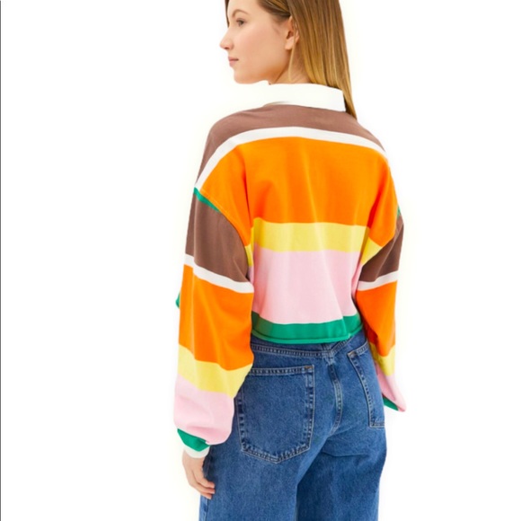Urban Outfitters Cropped Rugby Shirt - Picture 3 of 10